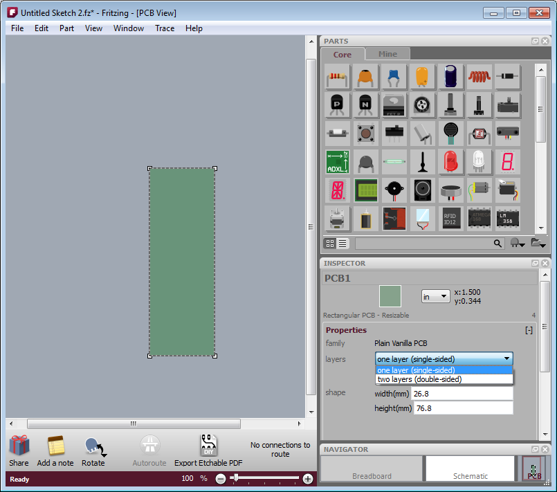 fritzing pcb fab