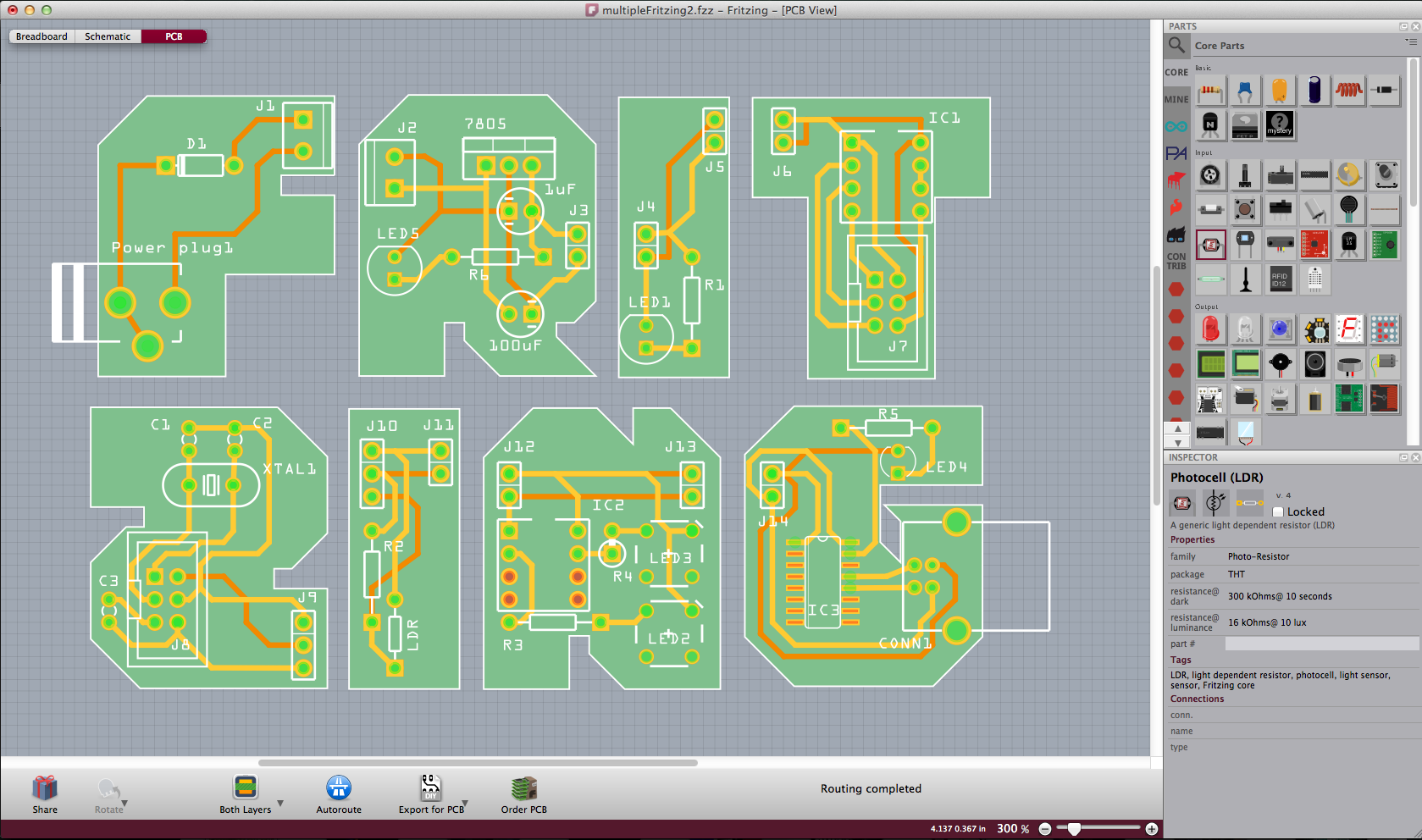 fritzing part not shopwin gup ion library