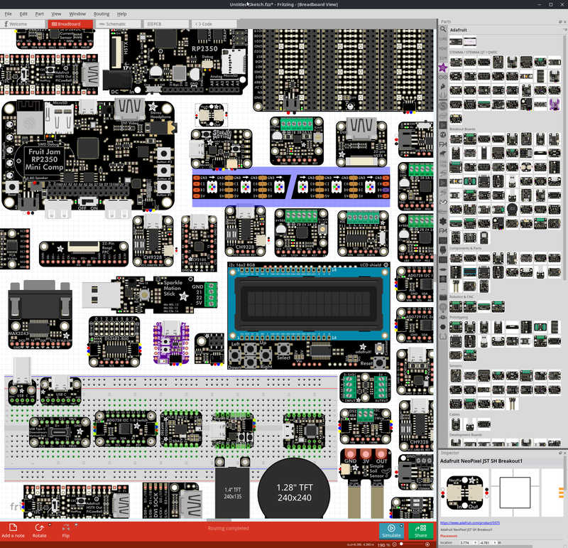 Adafruit Parts Collection